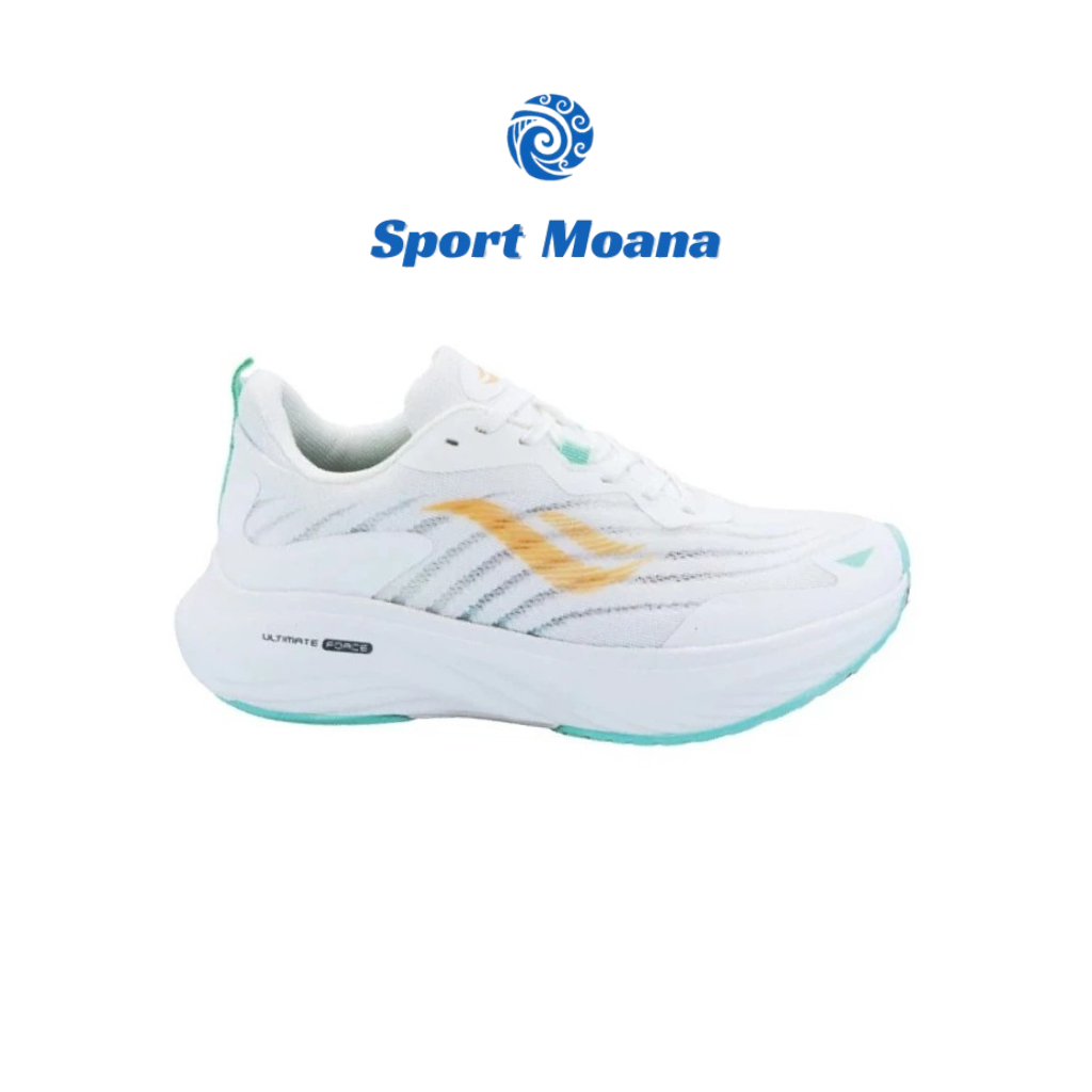 Desle Sepatu Lari Wanita - GEYA PUTIH TOSCA MUDA