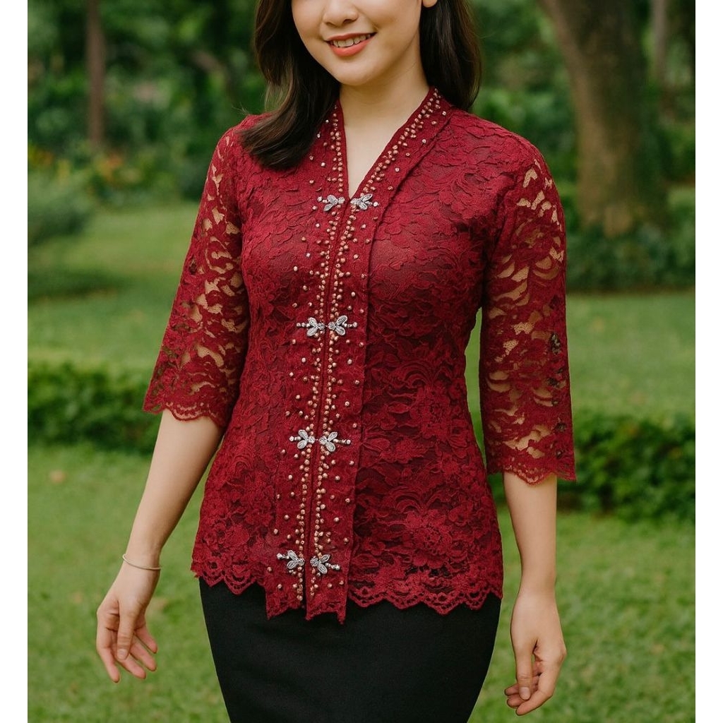 Atasan Kebaya Kartini Premium Full Payet