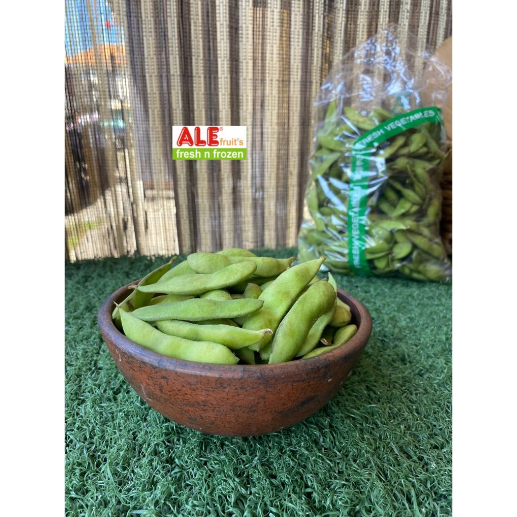 Kacang edamame fresh 1kg, kacang edamame, kacang edamame segar