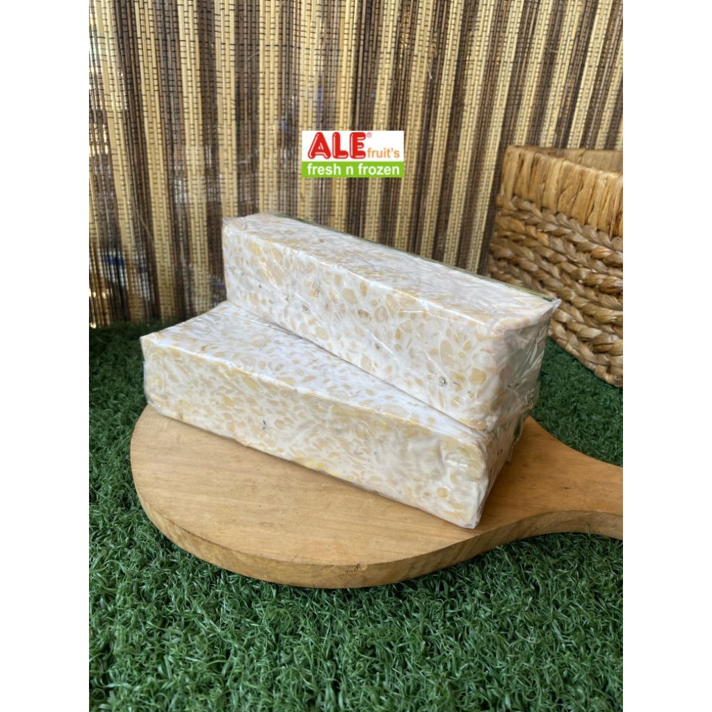 Tempe kedelai fresh, tempe kedelai, tempe kedelai segar