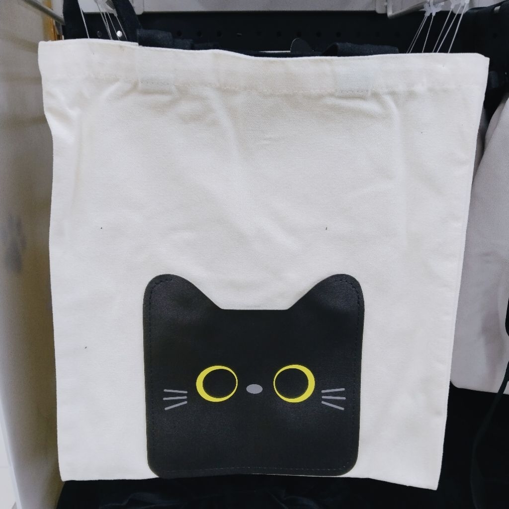 [COD] Totebag black cat / kucing hitam