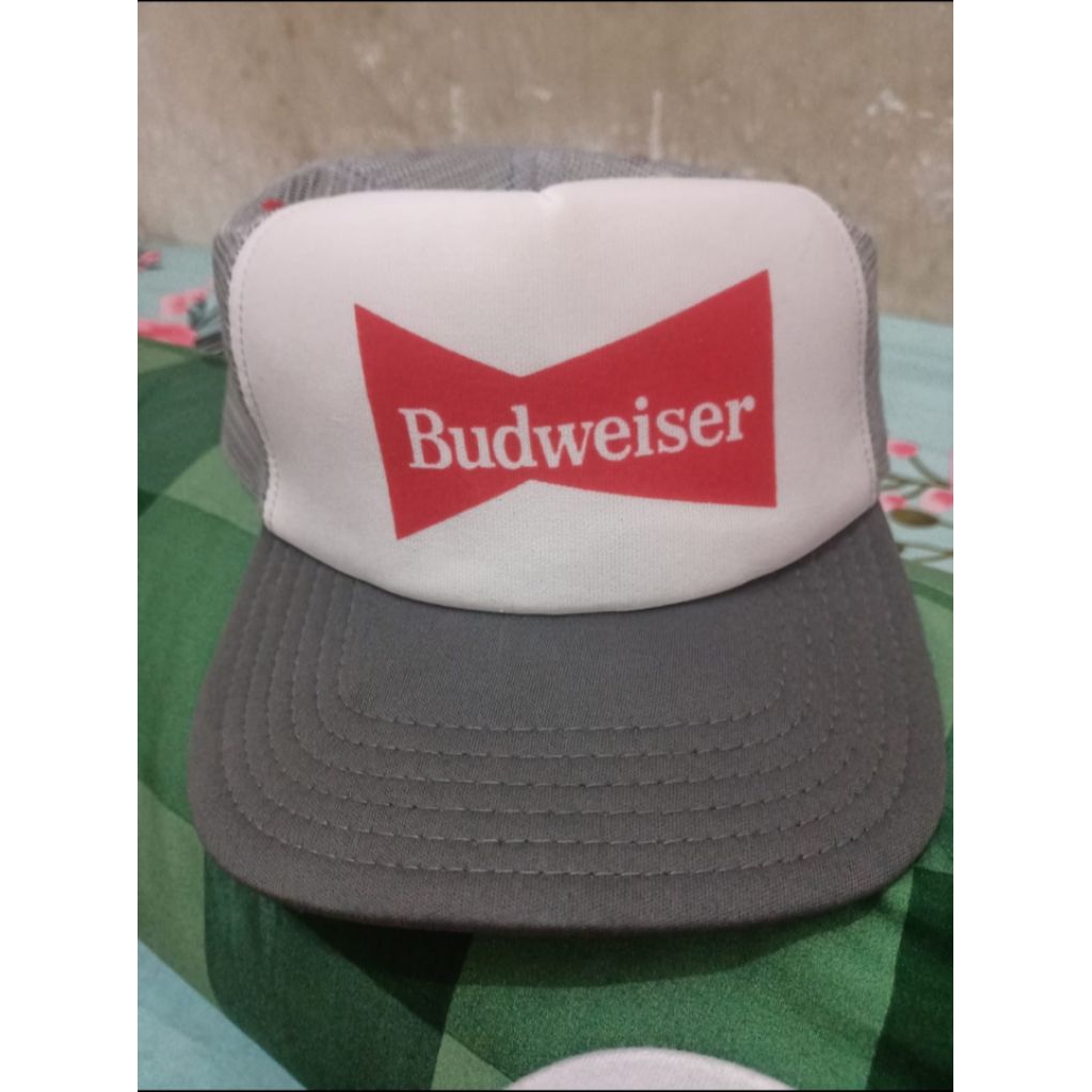 budweiser trucker hat