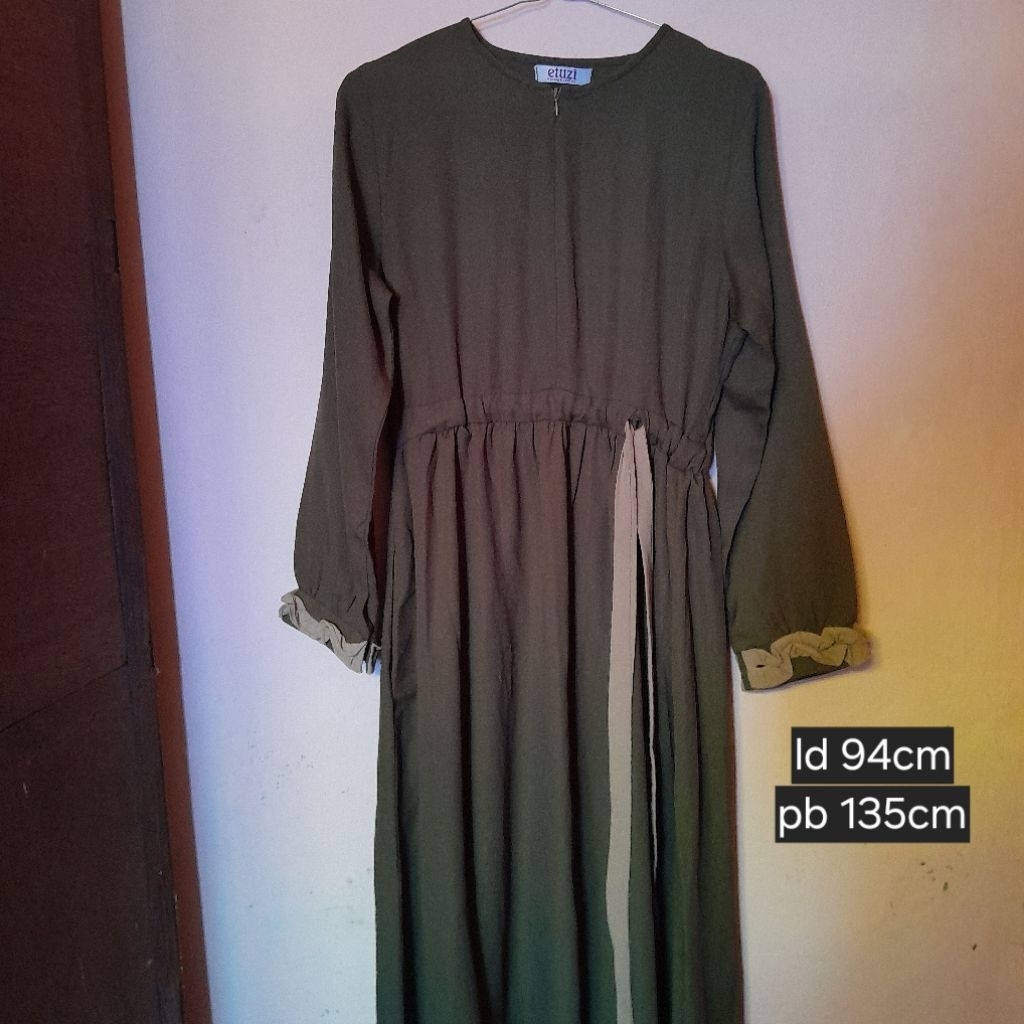Gamis Hijau Army
