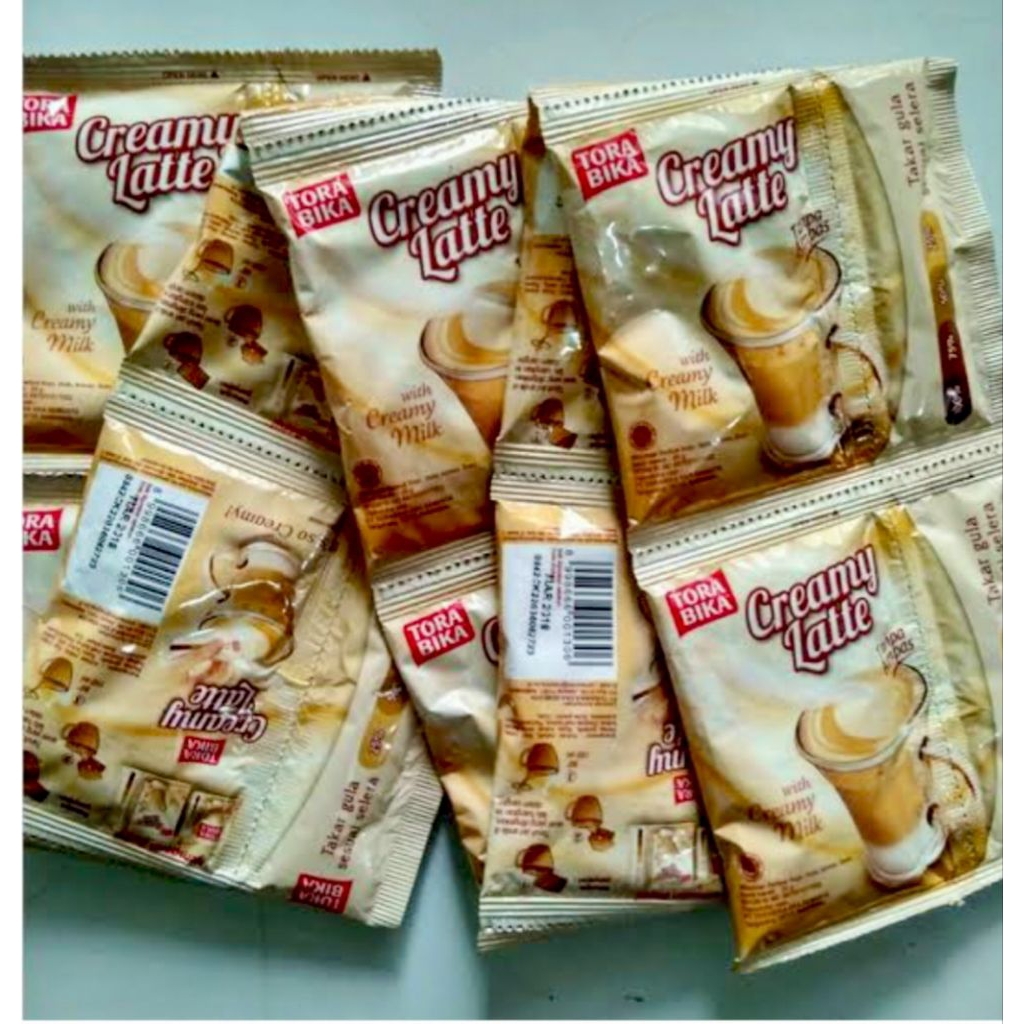 

Torabika Creamy Latte Renceng isi 10Pcs