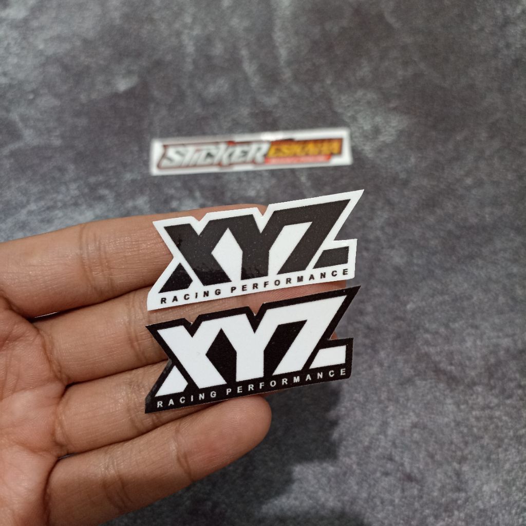 Stiker XYZ Racing Sticker XYZ Two Stroke 2 Stroke