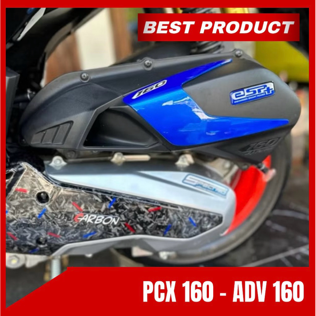 GARNISH KIPS RACING TUTUP FILTER PCX 160 WARNA ▪️garnish Vario 160 / cover box filter Vario 160 / ga