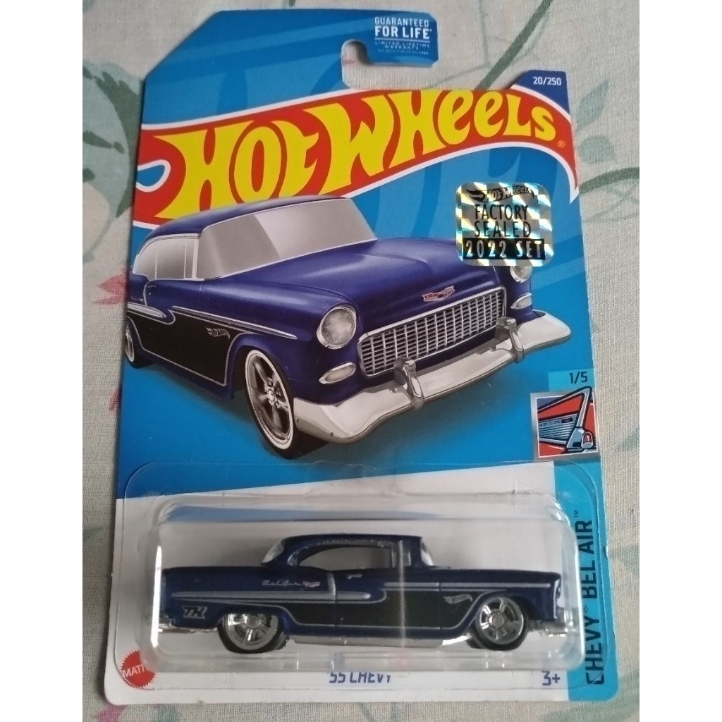 Hot Wheels Factory Sealed 2022 - 55 Chevy - Super Treasure Hunt STH THS