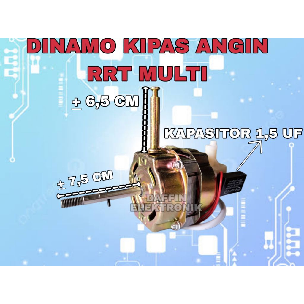 DINAMO KIPAS ANGIN RRT CHINA | DINAMO KIPAS ANGIN UNIVERSAL | KIPAS ANGIN SOGO
