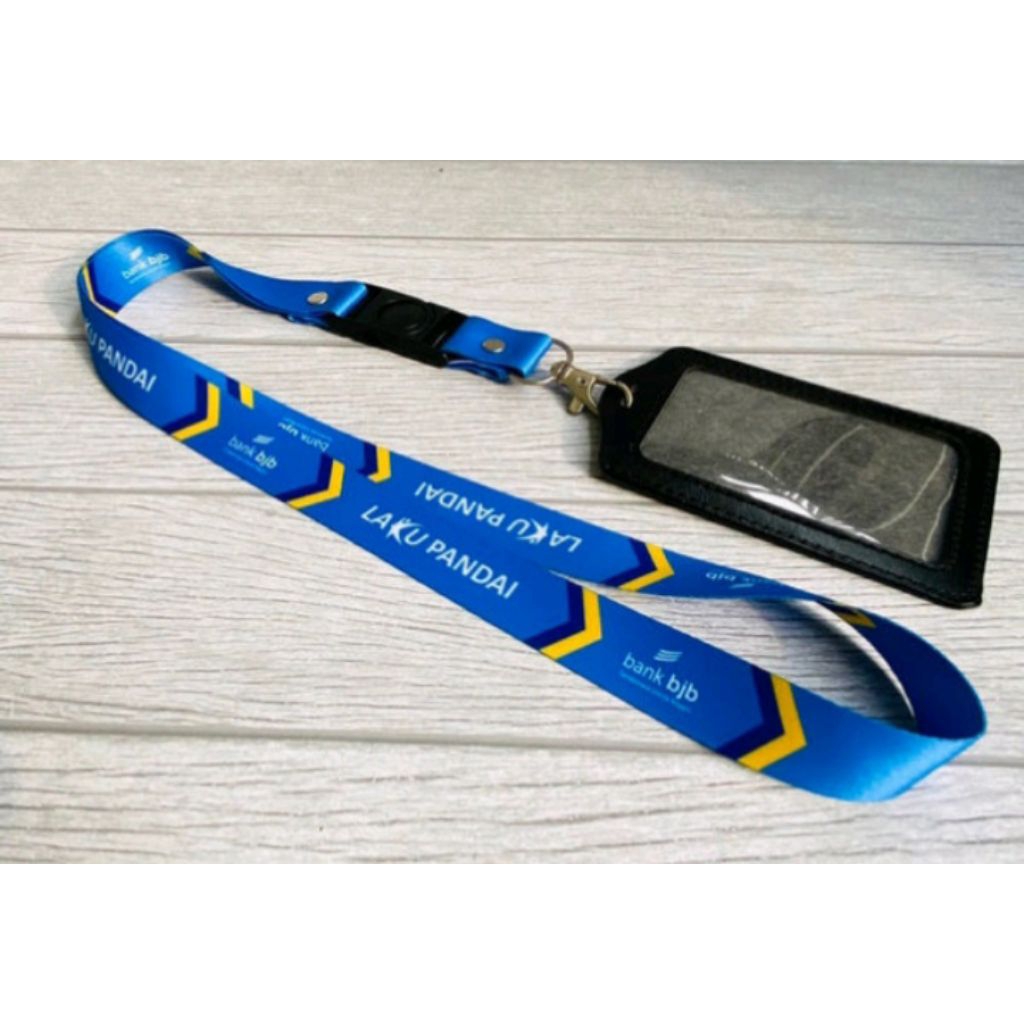 

Ready Stock | Jual Tali ID Card BANK BJB satu set Holder