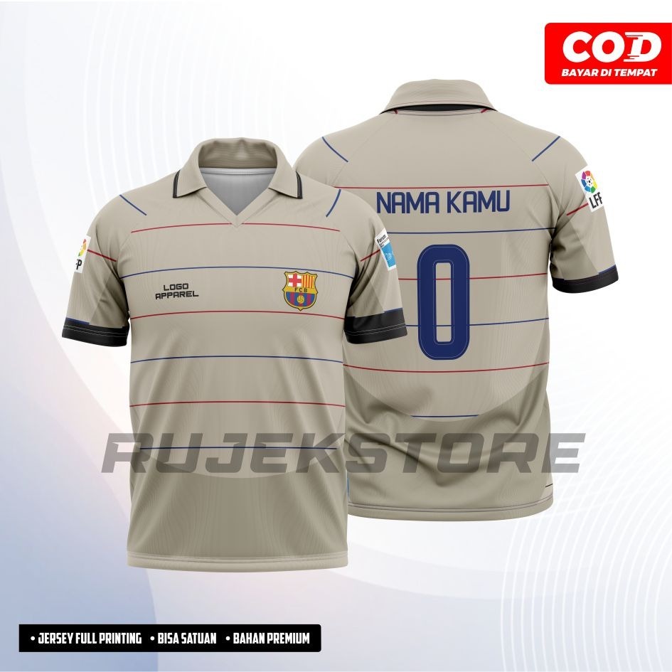 Jersey Barcelona 2003 3rd Full Printing