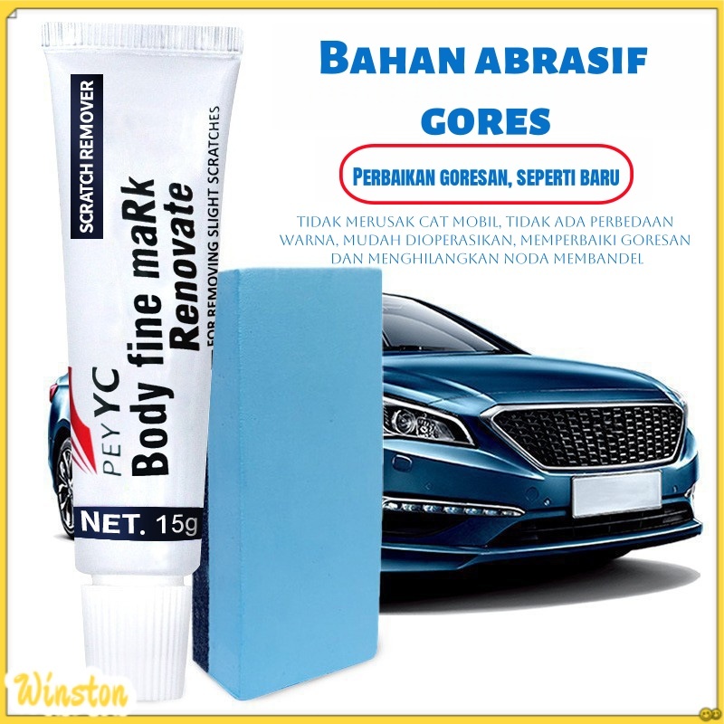 Penghilang goresan mobil, agen perbaikan goresan cat, pasta poles goresan, penghilang goresan mobil