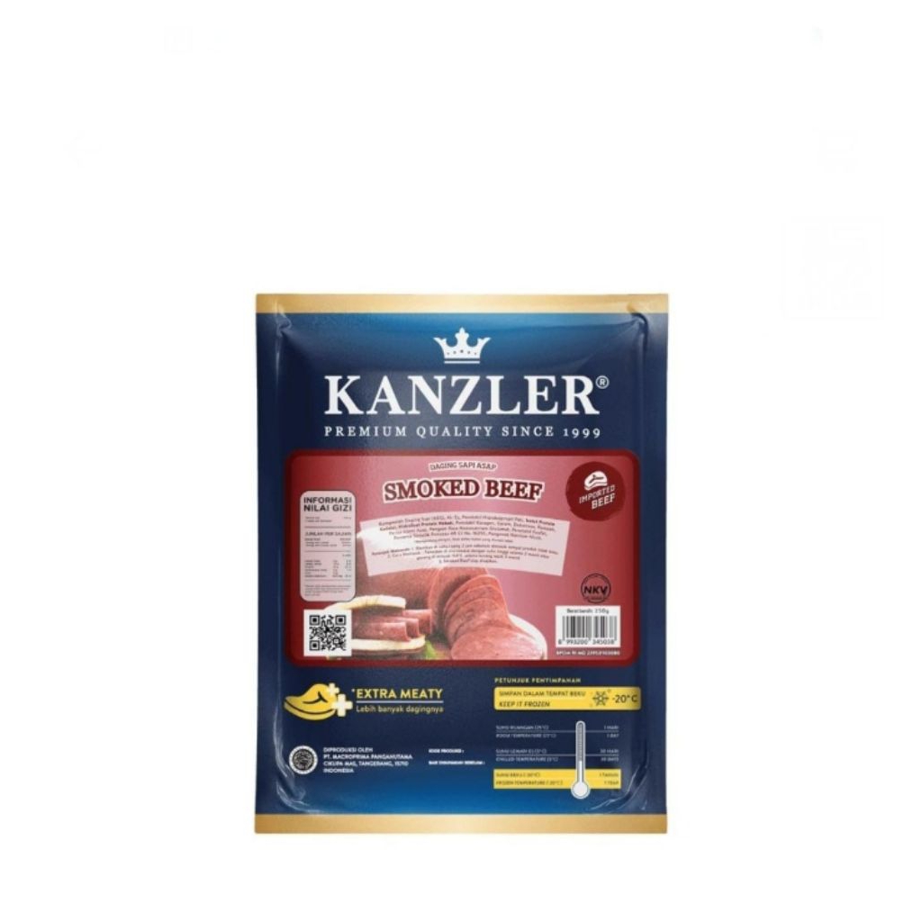 

kanzler smoked beef 250 gram