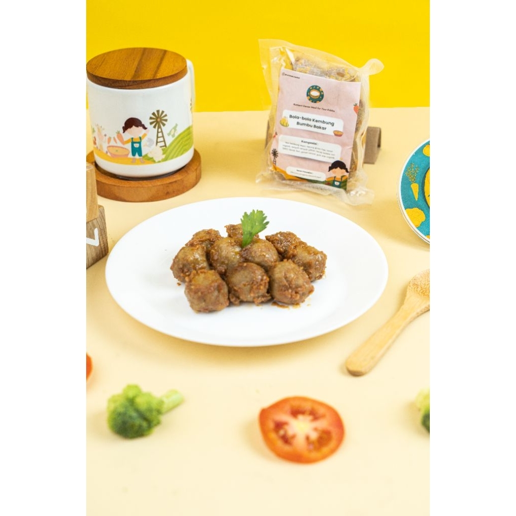 Bola Bola Ikan Kembung Bumbu Bakar - Nutrimeal