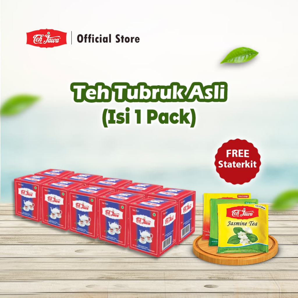 

Teh Jawa BKS Teh Tabur Rasa Asli 50g per Pack (10 Pcs)