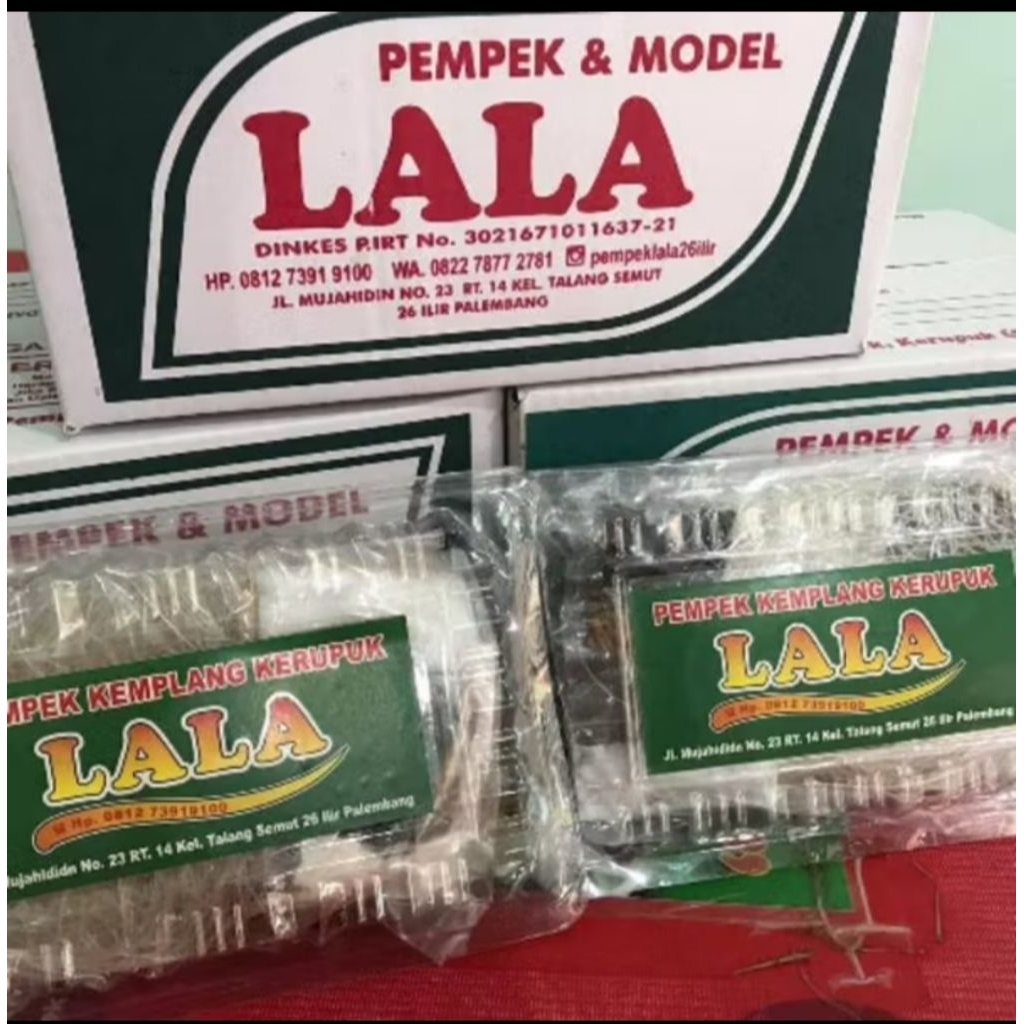 

TEKWAN KERING 400gr. pempek Lala 26 ilir palembang