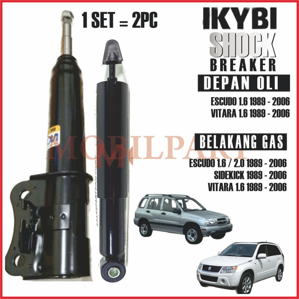 SHOCKBREAKER ESCUDO 1600CC DEPAN IKYBI SHOCK ESCUDO 2000CC IKYBI SKOK BREAKER SEKOK SOK BEKER FRONT