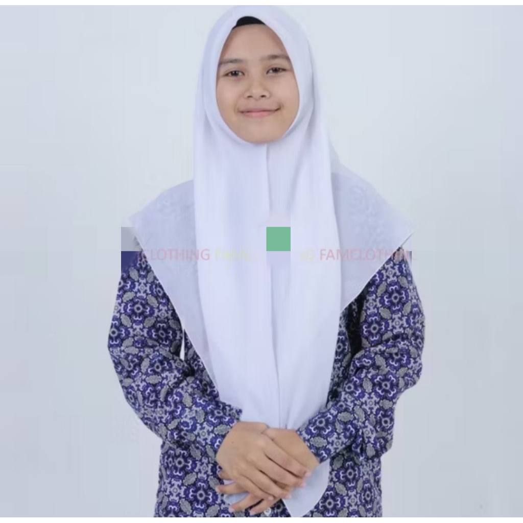 Baju Batik SMP Tunas Harapan Biru