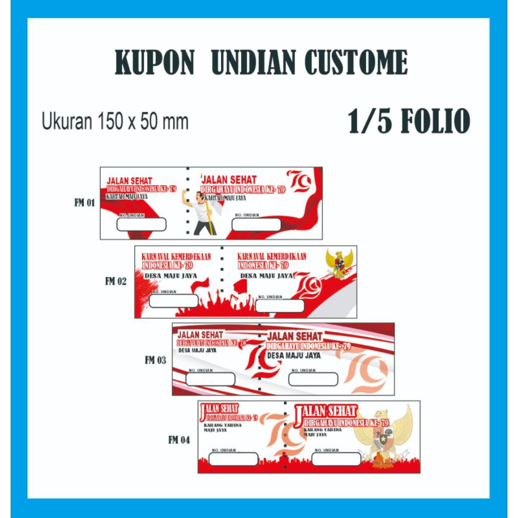 

kupon berhadiah / kupon undian / kupon doorprize / kupon custome / kupon diskon