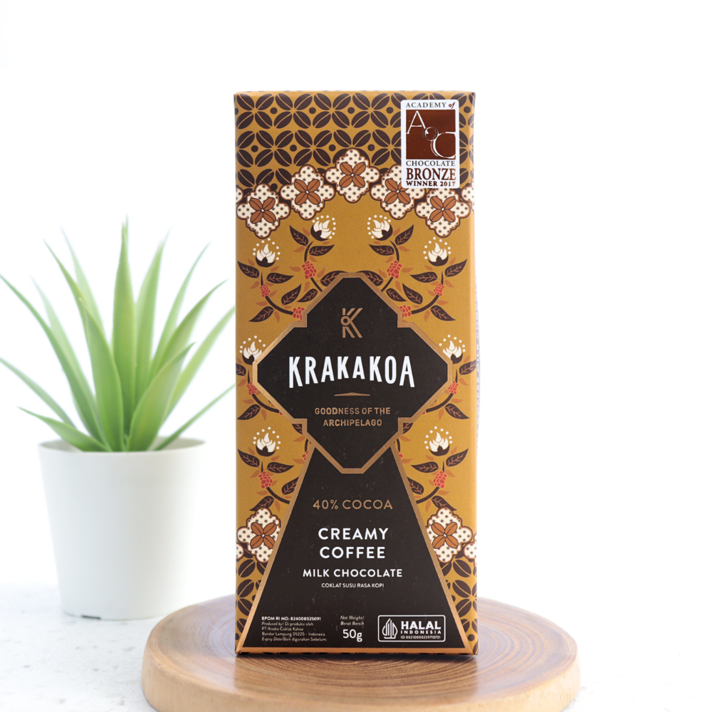 

Krakakoa CREAMY COFFEE Flavoured Milk Chocolate Coklat Susu