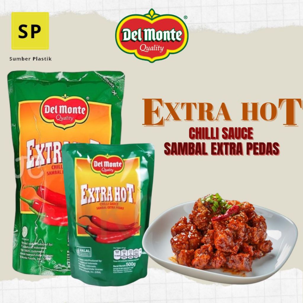 

DELMONTE EXTRA HOT CHILI SAUS SAMBAL