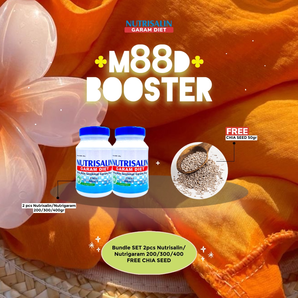 

Bundle D - Nutrisalin 200 gram x chia seed