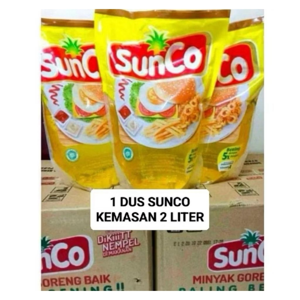 

SUNCO , BIMOLI , FILMA minyak goreng kemasan 2 liter