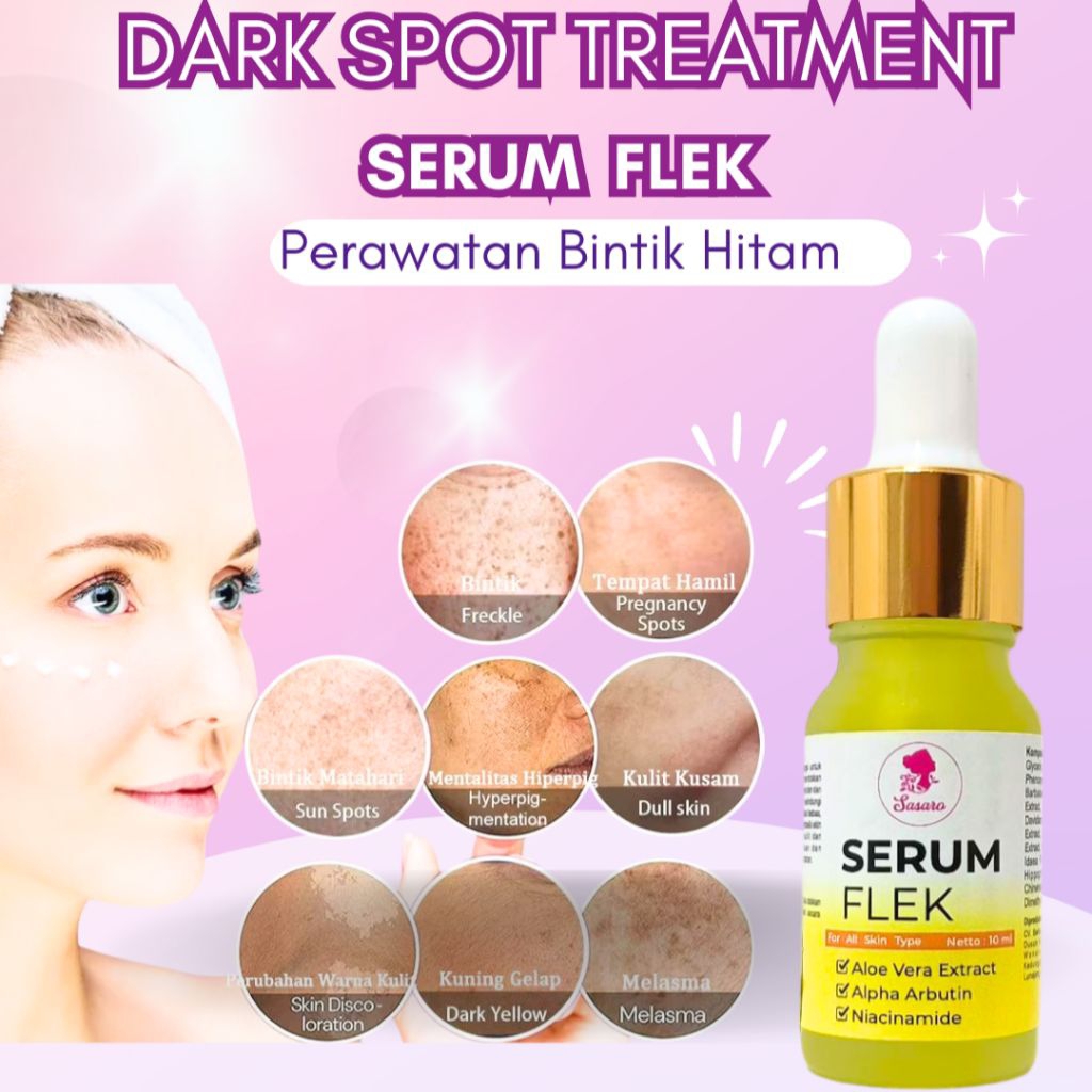 SERUM FLEK PERAWATAN BINTIK HITAM