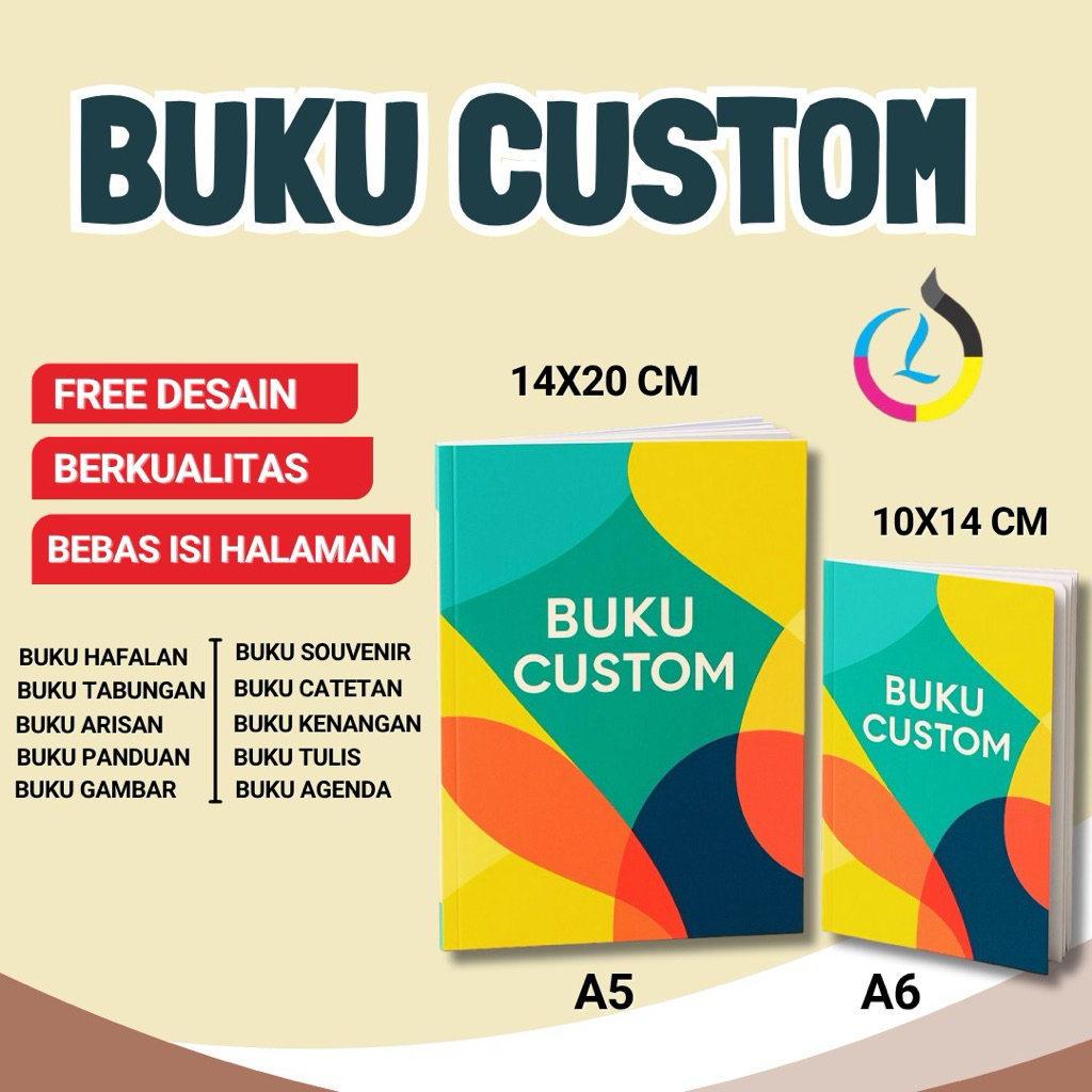 

buku custom a4 a5 hafalan tabungan arisan catatan kenangan panduan agenda
