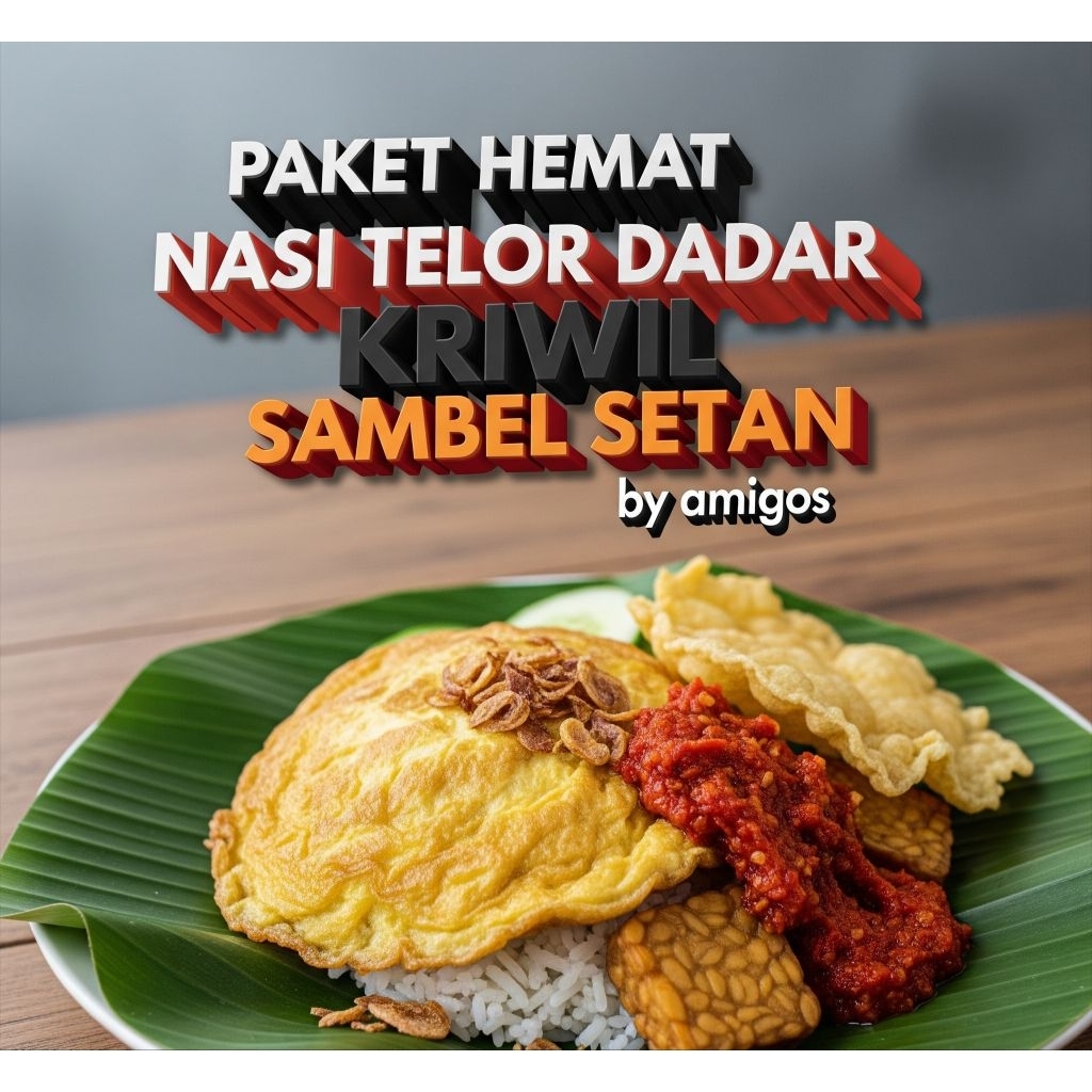 

Paket Hemat Telor Dadar Kriwil
