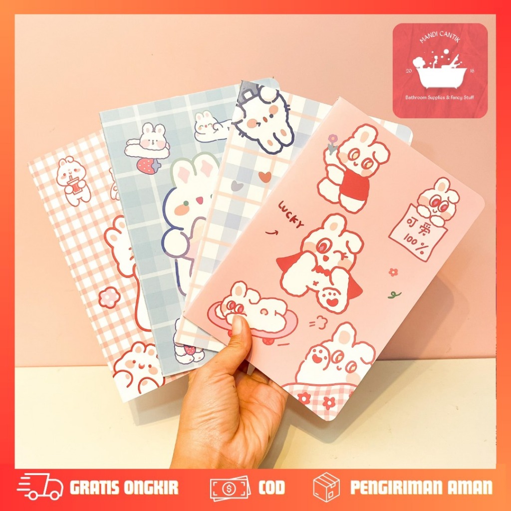 

BUKU STANDAR A5 KOTAK KELINCI BK-1997 BOOK Notebook bergaris A5/Buku Tulis Sekolah lembar garis