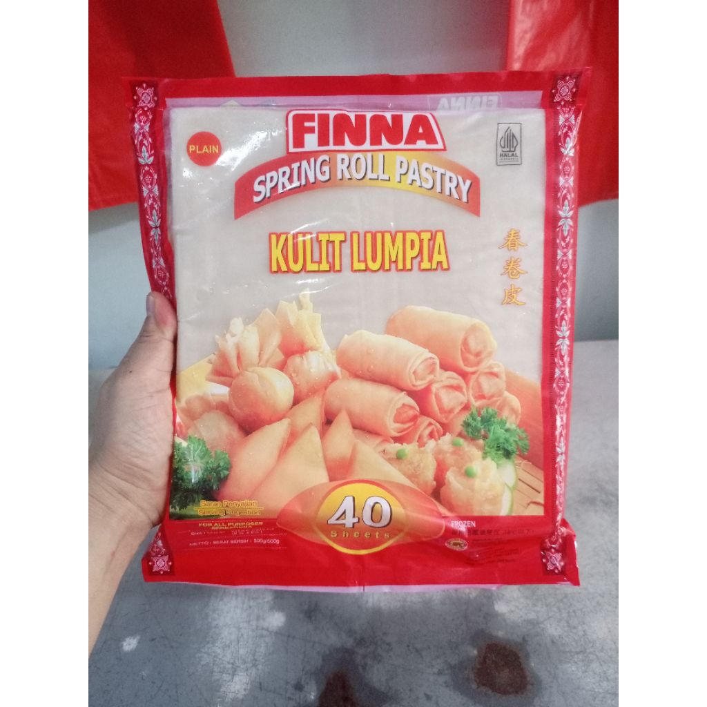 

Kulit Lumpia Finna ukuran besar 40 lembar