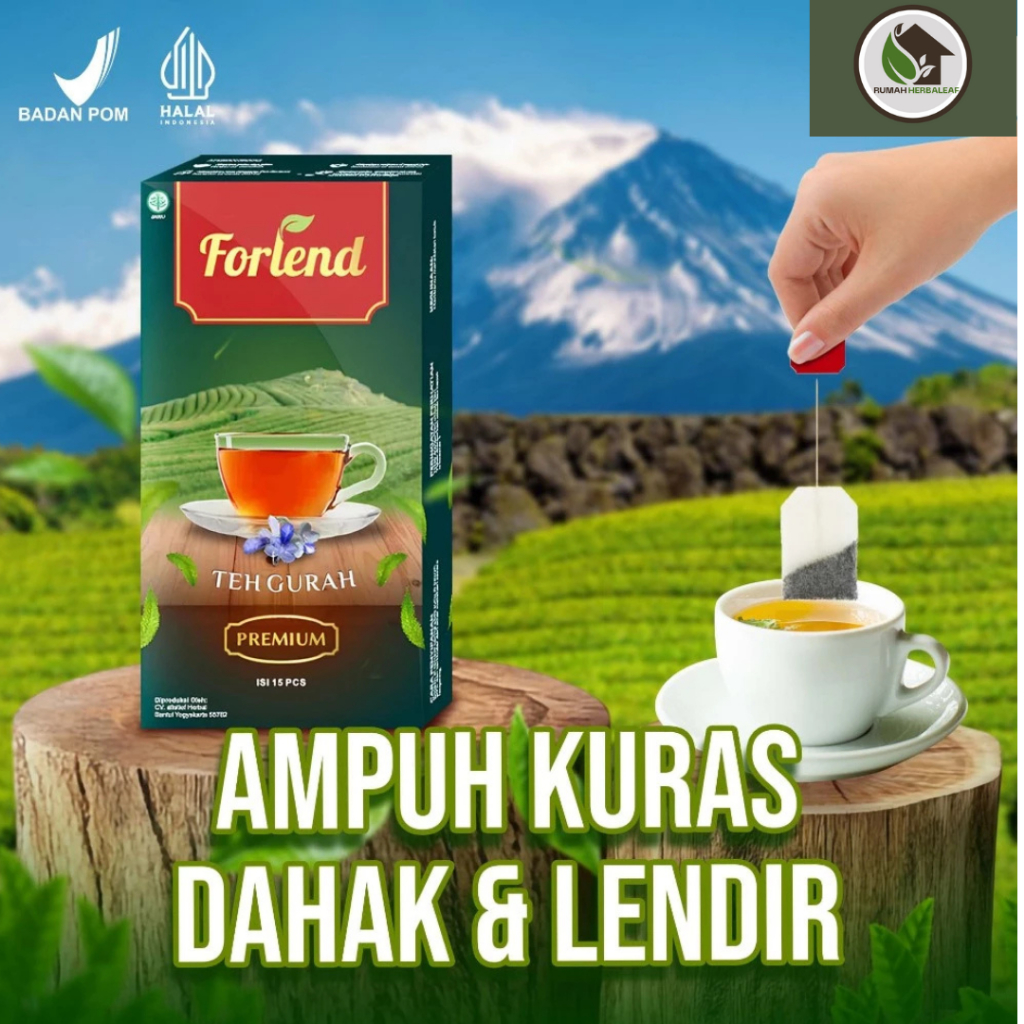 

FORLEND- Atasi Batuk Berdahak, Asma, Sinusitis, Hidung Tersumbat- Sudah BPOM Halal