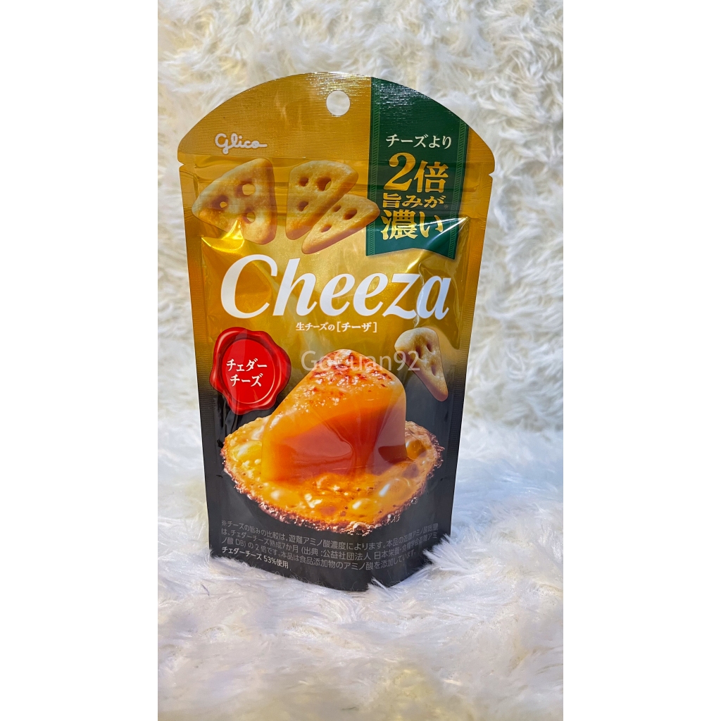 

Glico Cheeza Camembert & Cheddar Cheese Crackers – Camilan Keju Premium Jepang