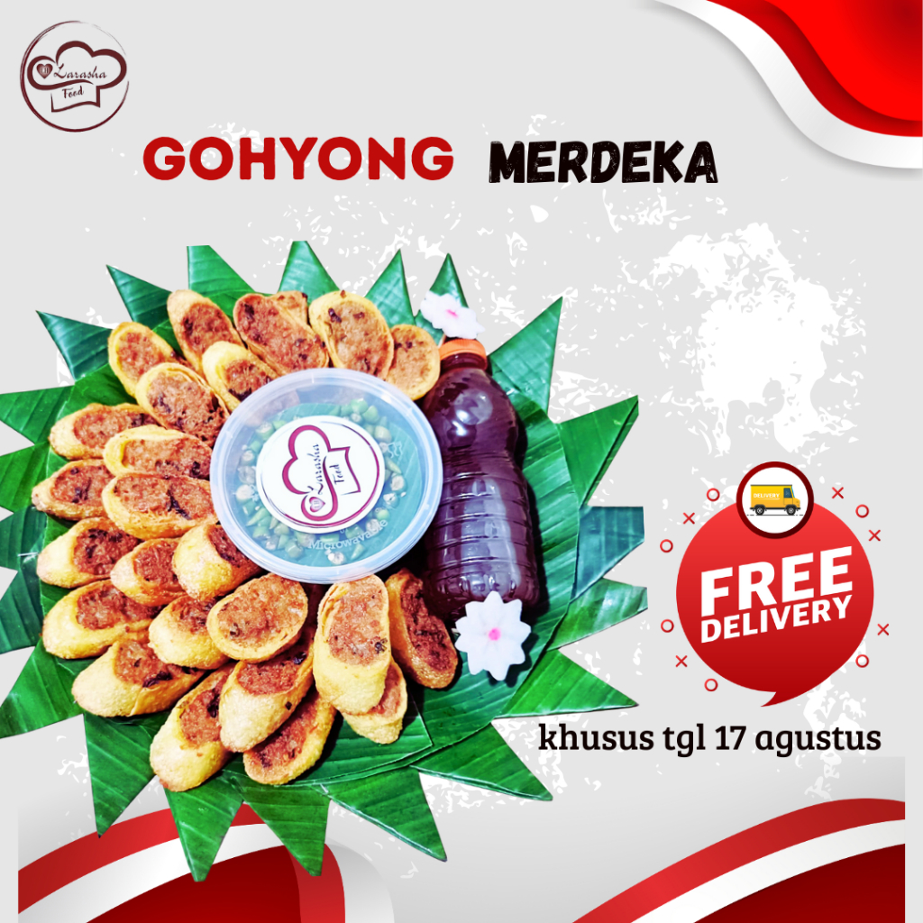 

Jual Gohyong Tampah 5 porsi/Gohyong Tampah Komplit/Tampah Gohyong Enak/Gohyong Tangsel