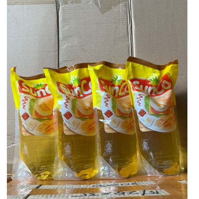

minyak goreng sunco 1liter isi 4pcs