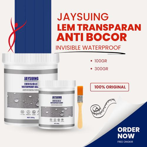 Jaysuing Lem Anti Bocor | Lem Transparan Jaysuing Cat Anti Bocor Waterproof Sealant Original