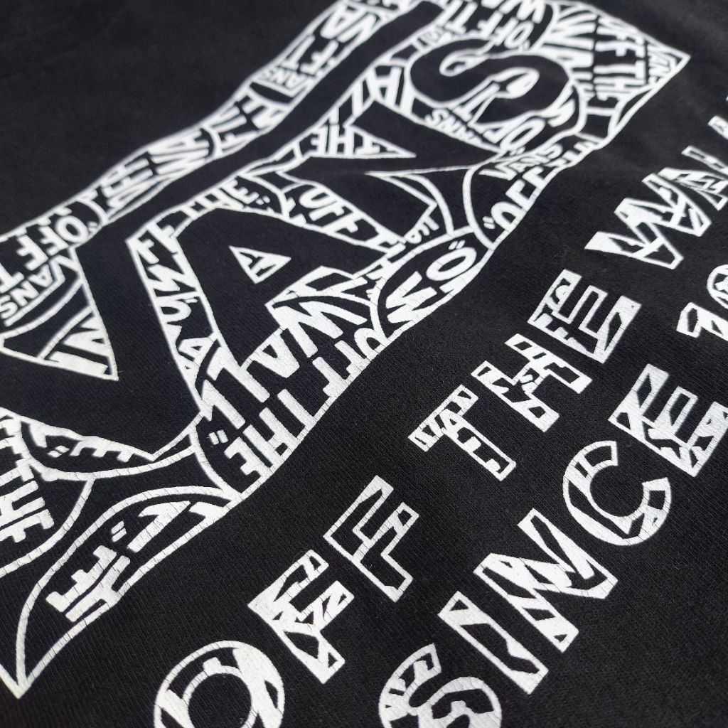 kaos vans second original XL