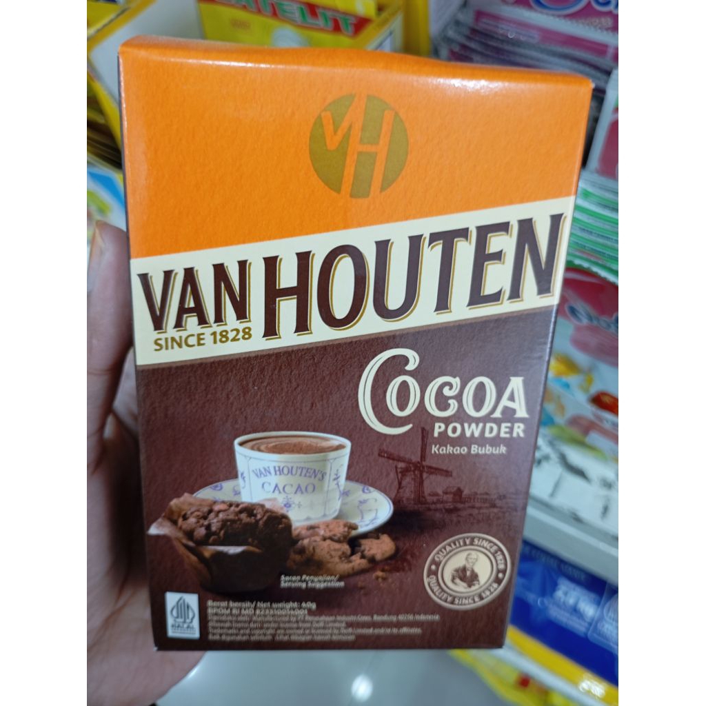 

VANHOUTEN Cocoa Powder Bubuk Kakao / Cokelat 40g
