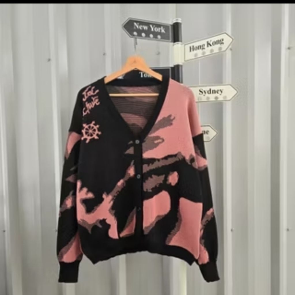 Cardigan Rajut Jumbo