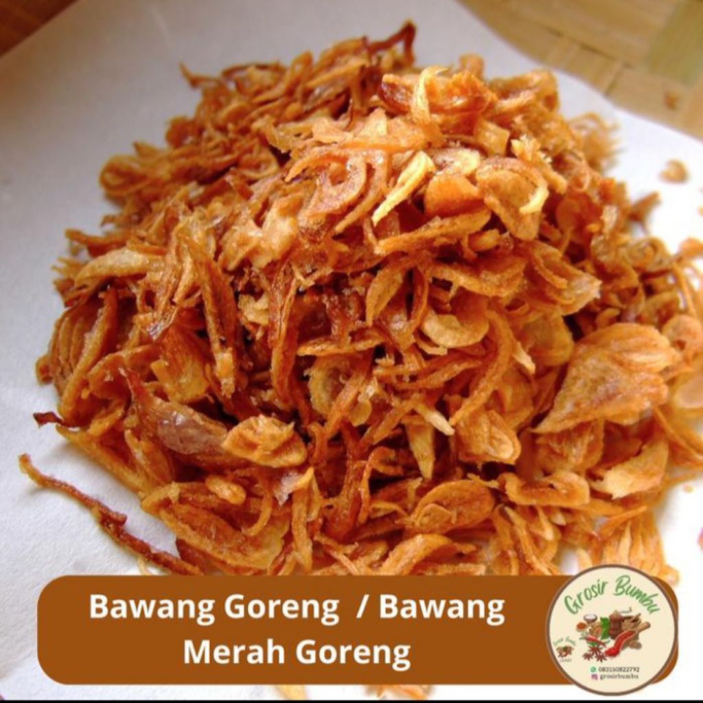 

bawang merah goreng 1kg/bawang goreng asli 1000%