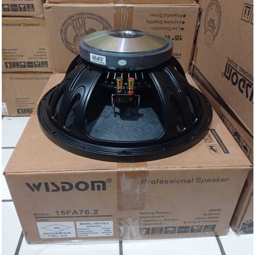 Component Wisdom 15FA76.2 15 Inch Speaker Komponen Original Wisdom 15 FA76.2