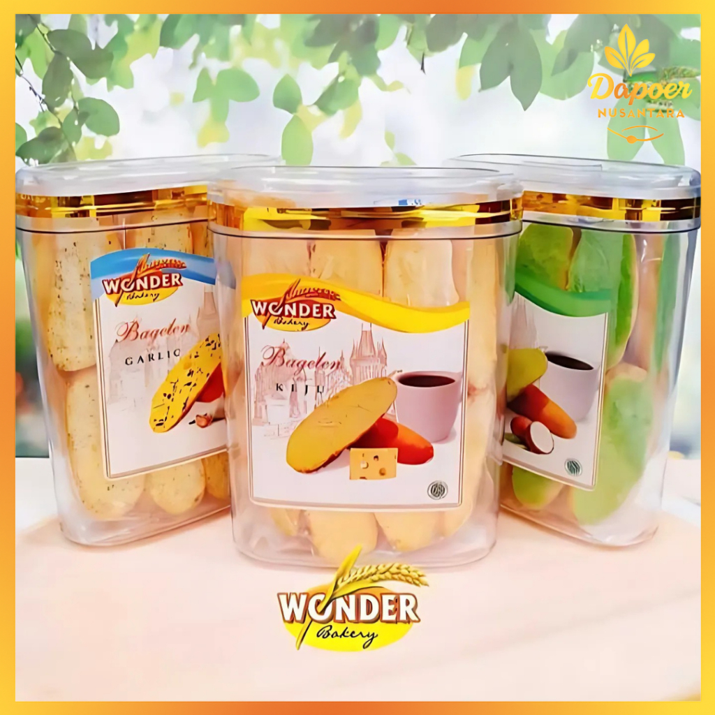 Bagelen Keju Renyah Roti Bagelen Wonder Bakery Camilan Tradisional Modern Toples