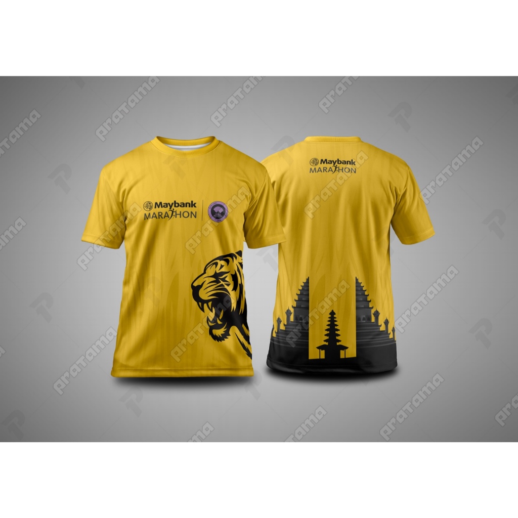 Jersey Maybank 2025 On Yellow - Pakaian Set Lari