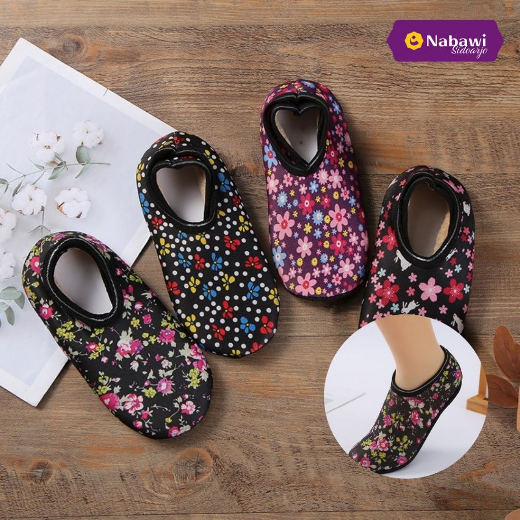 Sepatu Kaos Kaki Tawaf Towaf Wanita Tawaf Kaos Kaki Tawaf Perlengkapan Haji/Perlengkapan Umroh - Nab