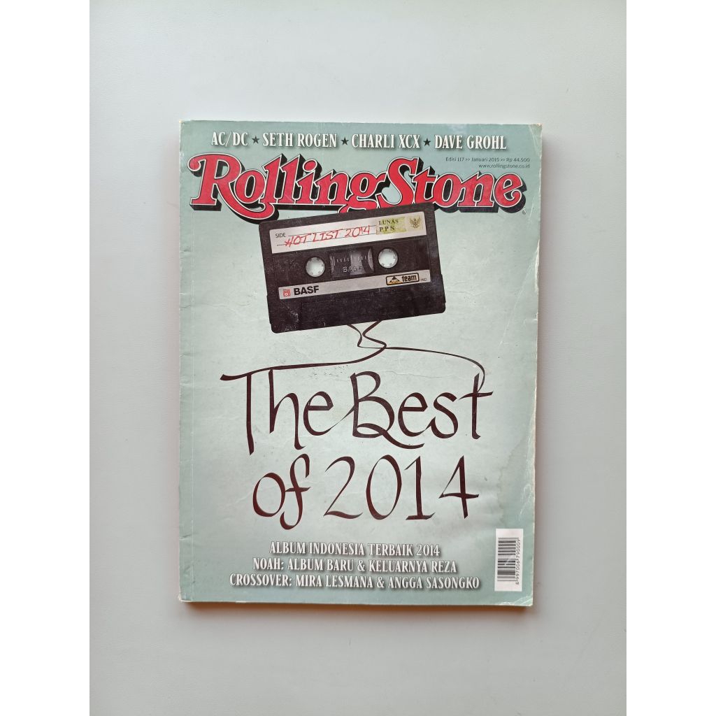 MAJALAH ROLLING STONE INDONESIA EDISI 117 JANUARI 2015 THE BEST 2014
