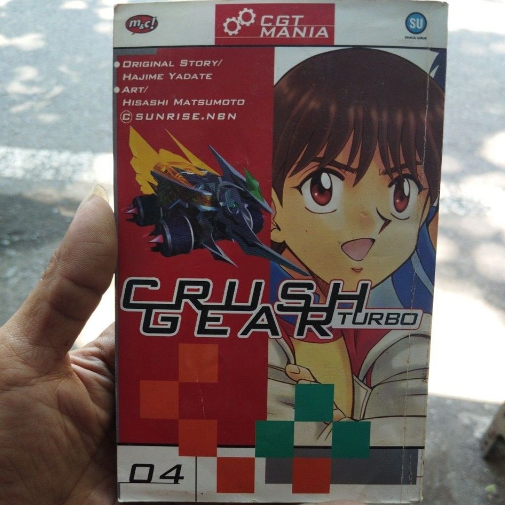 Komik Anak Crush Gear Turbo by Hajime Yadate