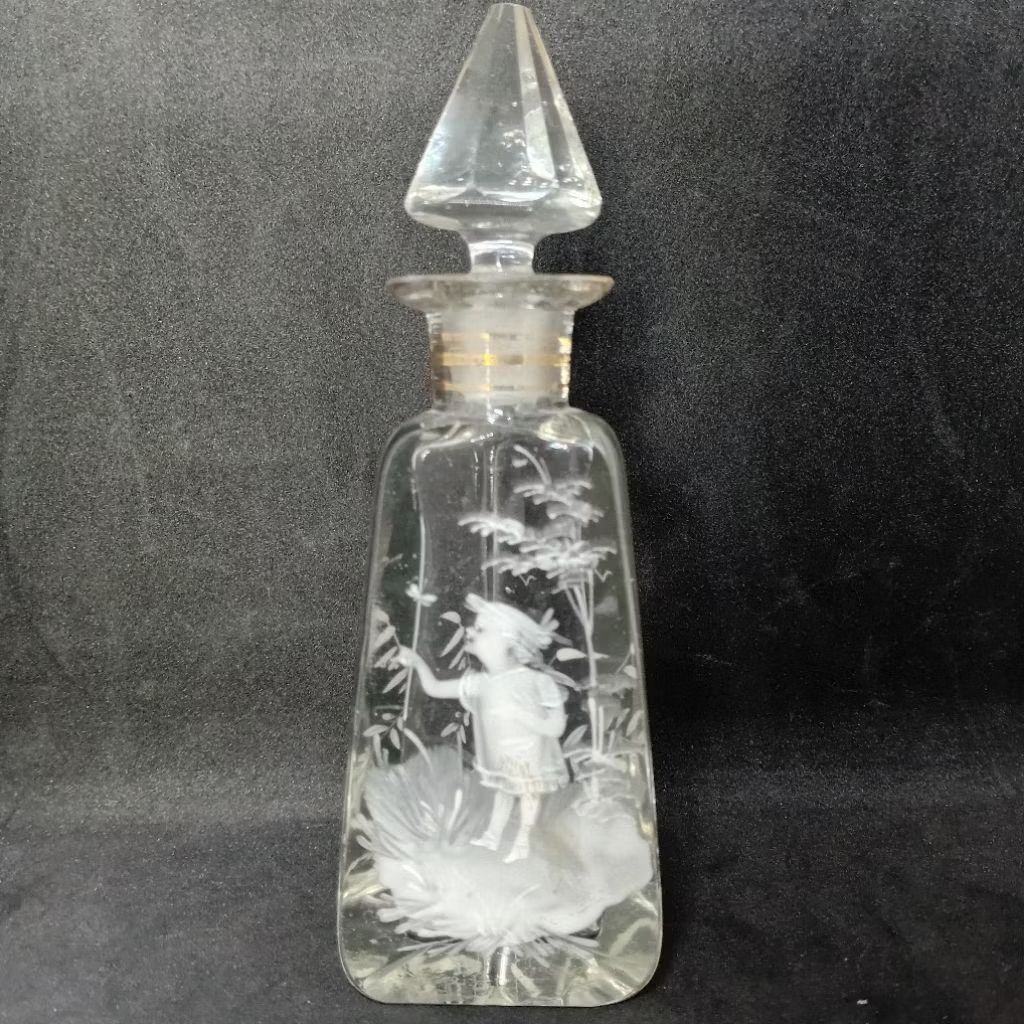 Botol Parfum Tua Kristal Mary Gregory