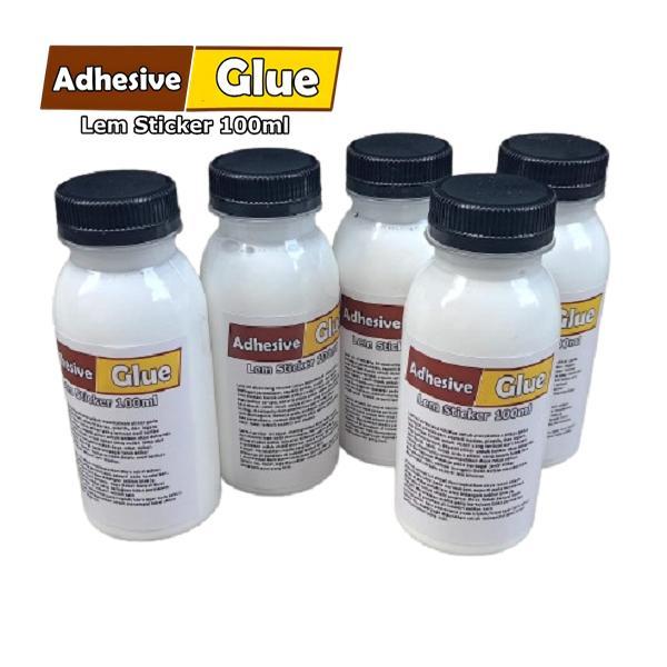 

Lem Sticker 100ml Lem Putih Adhesive Glue Lem Bahan Sablon Lem Sticker Super