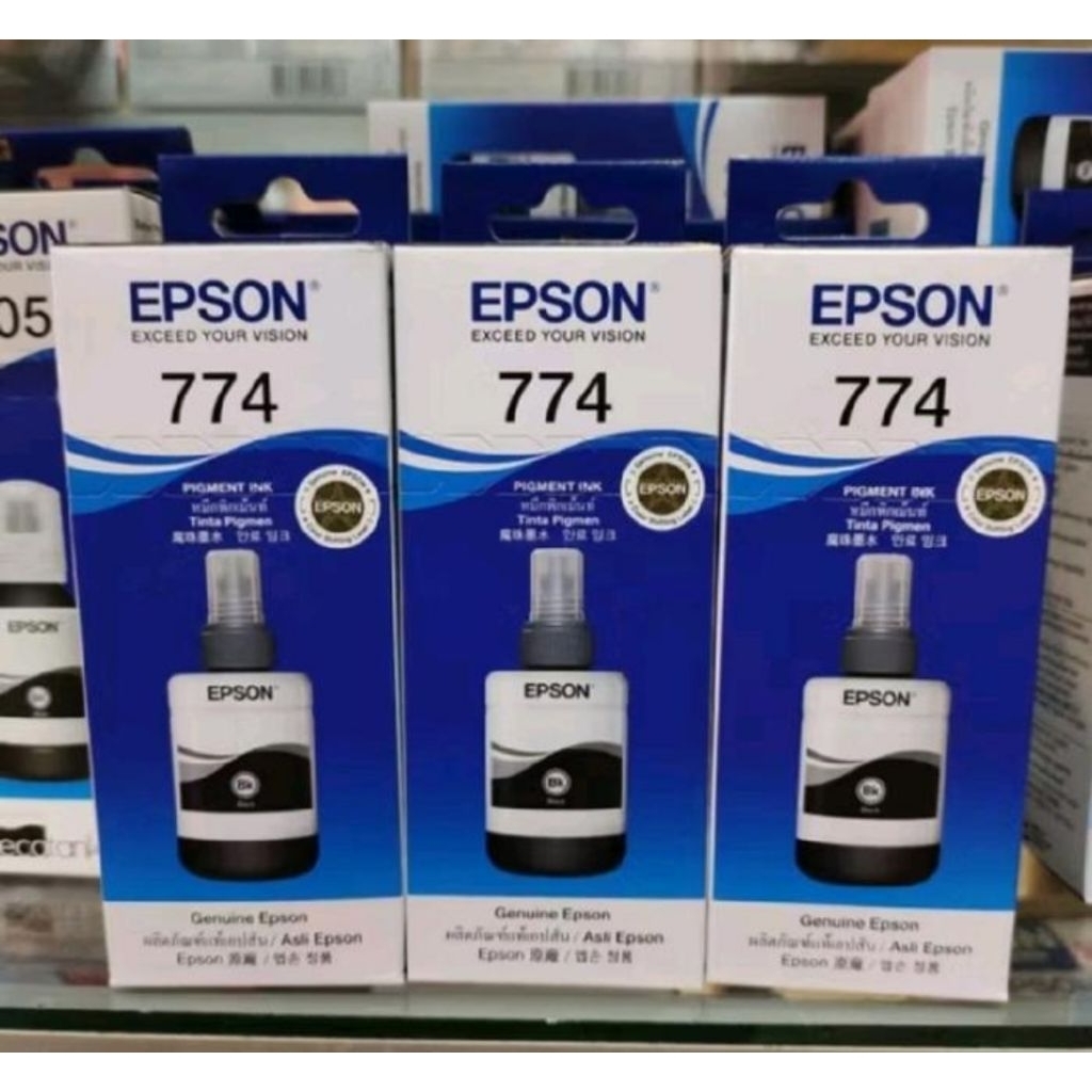TINTA EPSON 774 ORIGINAL.TINTA Printer Epson M100Epson M105Epson M200Epson M205Epson L655Epson L605E