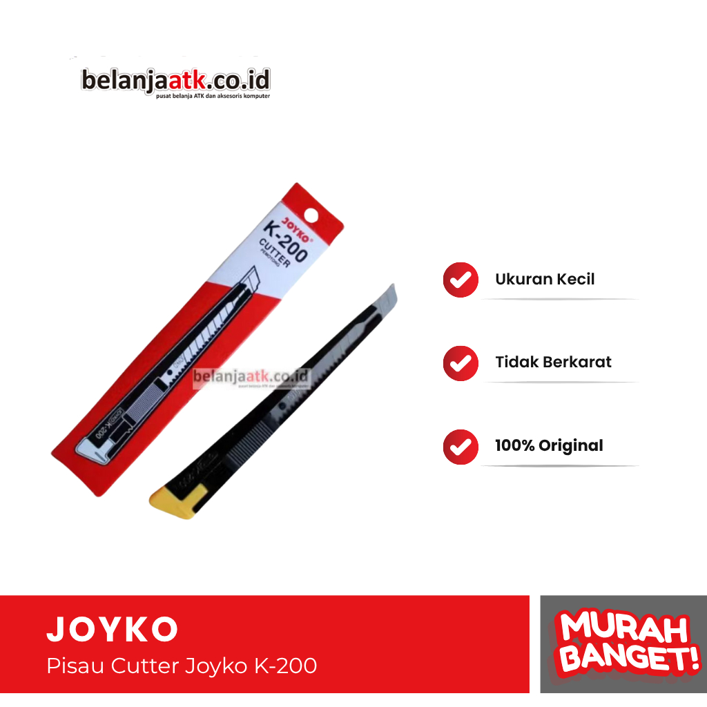 

Cutter Joyko K-200 / Pisau Kater
